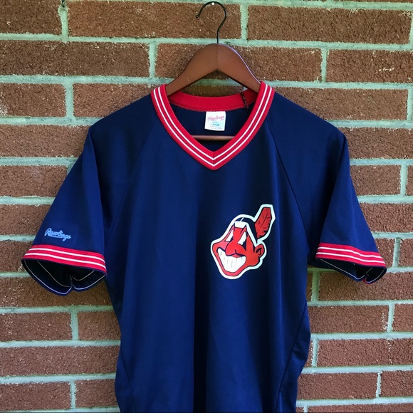 Vintage Other - Vintage Cleveland Indians baseball jersey
